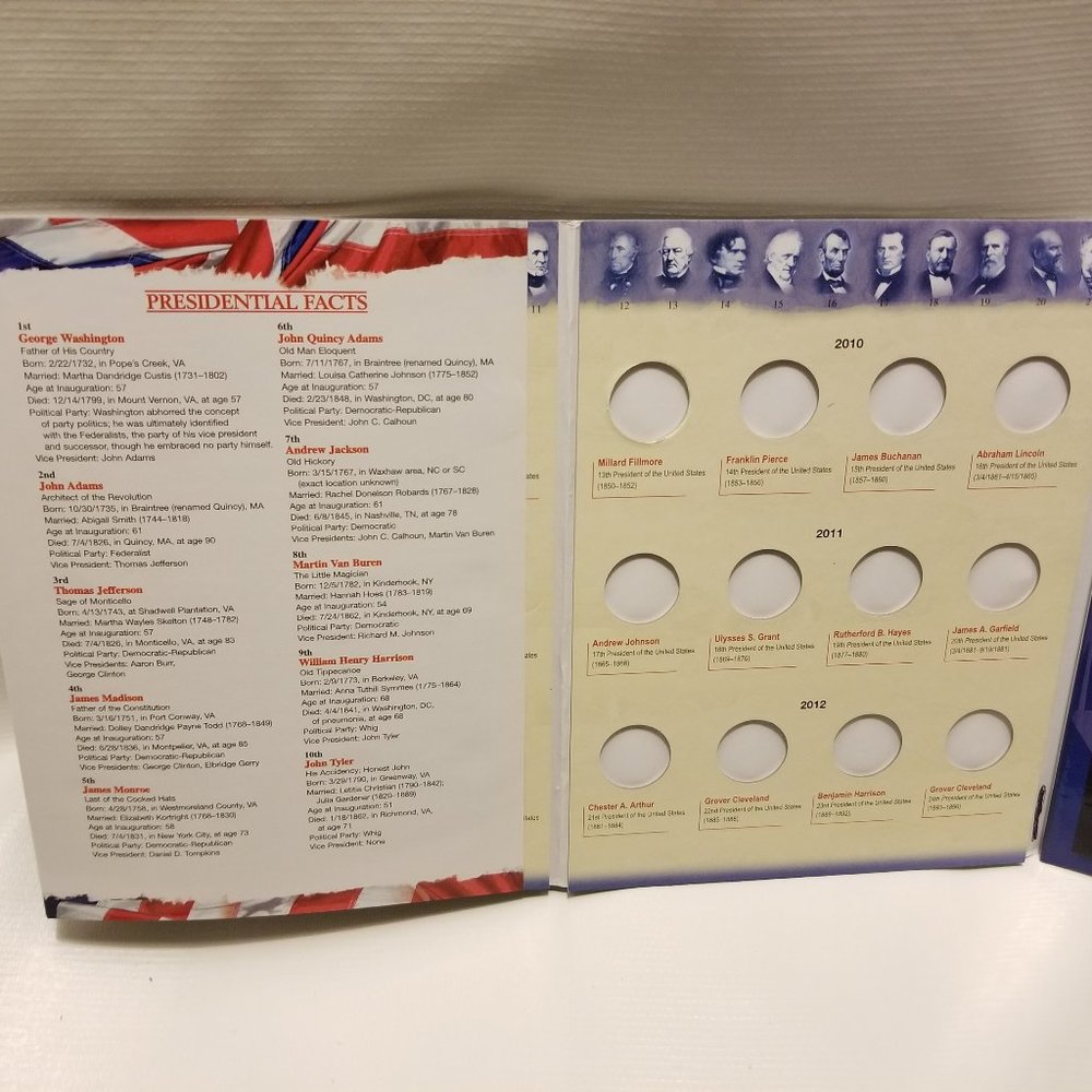 US Presidential Dollars 2007 onwards folder - Picture 4 of 5